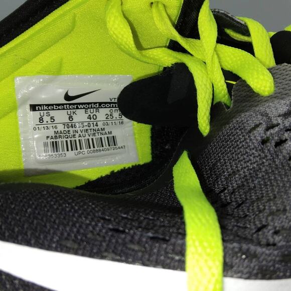 Nike Free 5.0 TR Fit 5 Women's Black & Gray Running Sneakers - Size 8.5 - Picture 6 of 6